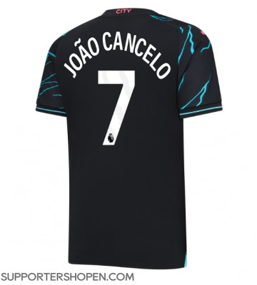 Manchester City Joao Cancelo #7 Tredje Matchtröja 2023-24 Kortärmad